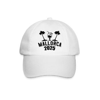 mallorca 2025 - Baseballkappe - Weiß/Weiß - Vorne