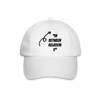 Zwischen Beziehungen - Baseballkappe - Weiß/Weiß - Vorne