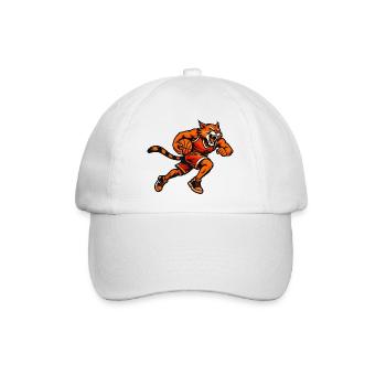 Tiger Hoops Maskottchen - Baseballkappe - Weiß/Weiß - Vorne