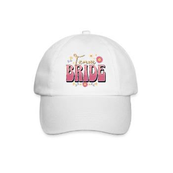 Team Bride - Baseballkappe - Weiß/Weiß - Vorne