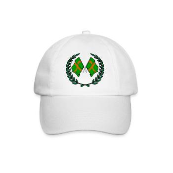 Walking Crest Custom - Baseballkappe - Weiß/Weiß - Vorne