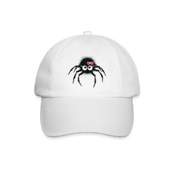 motiv_cuteS - Baseballkappe - Weiß/Weiß - Vorne