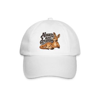 Känguru - Baseballkappe - Weiß/Weiß - Vorne