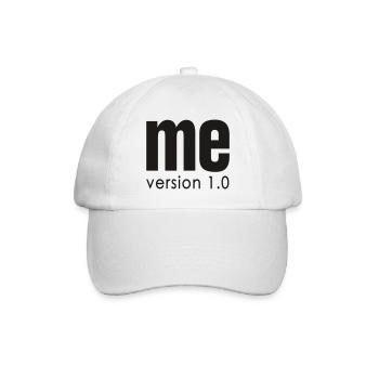 ME version 1.0 AT - Baseballkappe - Weiß/Weiß - Vorne