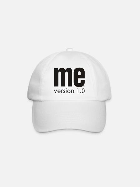 ME version 1.0 AT - Baseballkappe - Weiß/Weiß