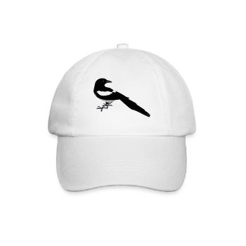 b i r d170 - Baseballkappe - Weiß/Weiß - Vorne