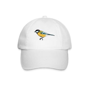 b i r d946 - Baseballkappe - Weiß/Weiß - Vorne