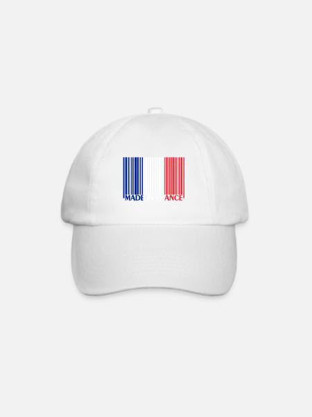France france - Baseballkappe - Weiß/Weiß