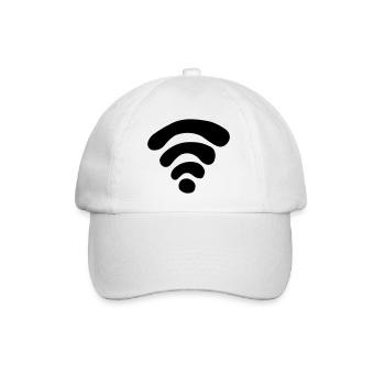 WiFi - Baseballkappe - Weiß/Weiß - Vorne