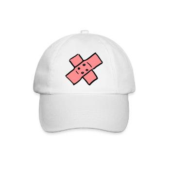 Pflaster - Baseballkappe - Weiß/Weiß - Vorne