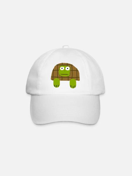Ugly Turtle - Baseballkappe - Weiß/Weiß
