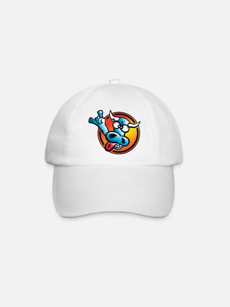 Tiroler Leitkuh - Baseballkappe - Weiß/Weiß
