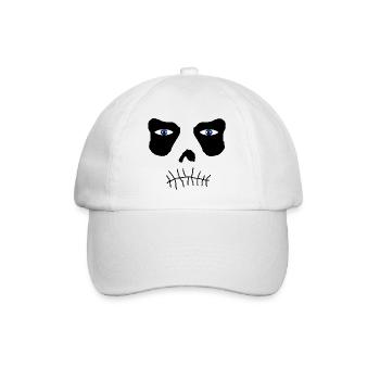halloween - Baseballkappe - Weiß/Weiß - Vorne