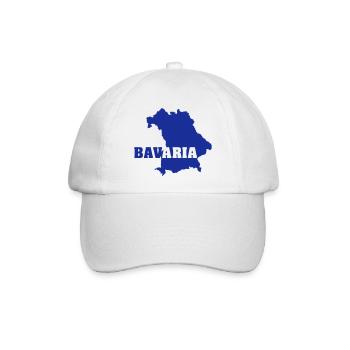 Bavaria (ID: 002007) - Baseballkappe - Weiß/Weiß - Vorne