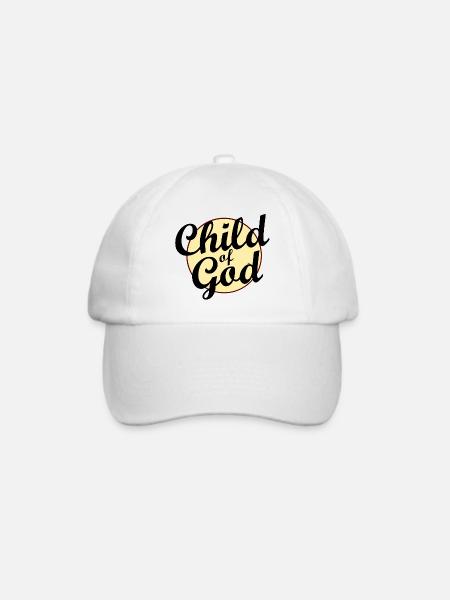 Child of God - Baseballkappe - Weiß/Weiß