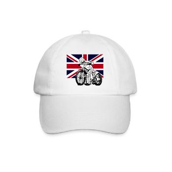Speedway - Union Jack - Baseballkappe - Weiß/Weiß - Vorne