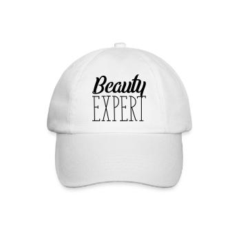 beauty expert - Baseballkappe - Weiß/Weiß - Vorne