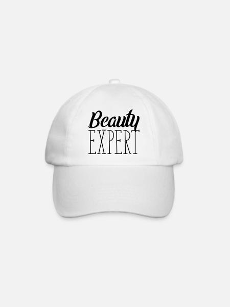 beauty expert - Baseballkappe - Weiß/Weiß