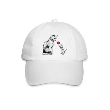 Be my Valentine - Baseballkappe - Weiß/Weiß - Vorne