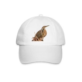 Lentiginous Bittern - Baseballkappe - Weiß/Weiß - Vorne
