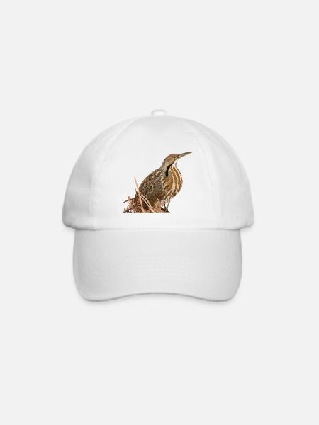 Lentiginous Bittern - Baseballkappe - Weiß/Weiß
