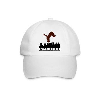 parkour - Baseballkappe - Weiß/Weiß - Vorne