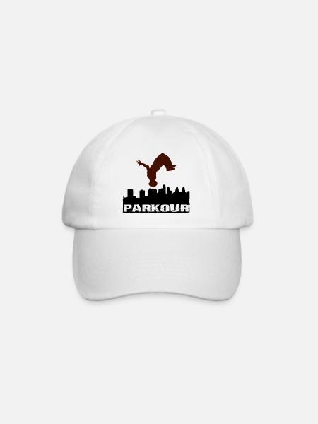 parkour - Baseballkappe - Weiß/Weiß