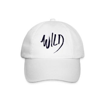 Wild - Baseballkappe - Weiß/Weiß - Vorne
