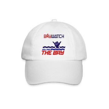 Baywatch Shaka You Are The Bay - Baseballkappe - Weiß/Weiß - Vorne