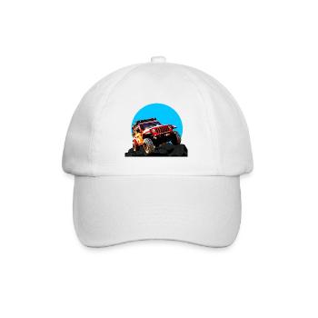 GELÄNDEWAGEN - Baseballkappe - Weiß/Weiß - Vorne