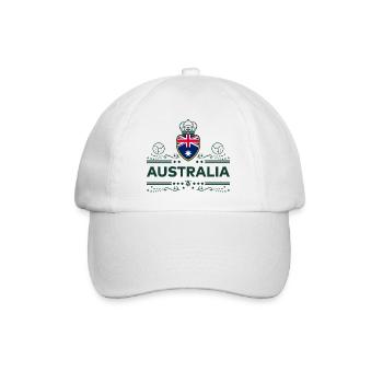 Australia - WONDERFUL AUSTRALIA - Baseballkappe - Weiß/Weiß - Vorne