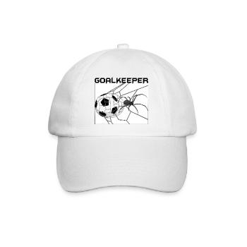 Torhüter - Baseballkappe - Weiß/Weiß - Vorne