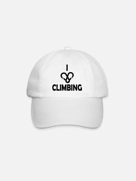 climbing - Baseballkappe - Weiß/Weiß