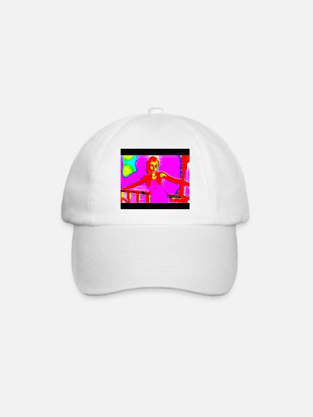 Girl - Baseballkappe - Weiß/Weiß