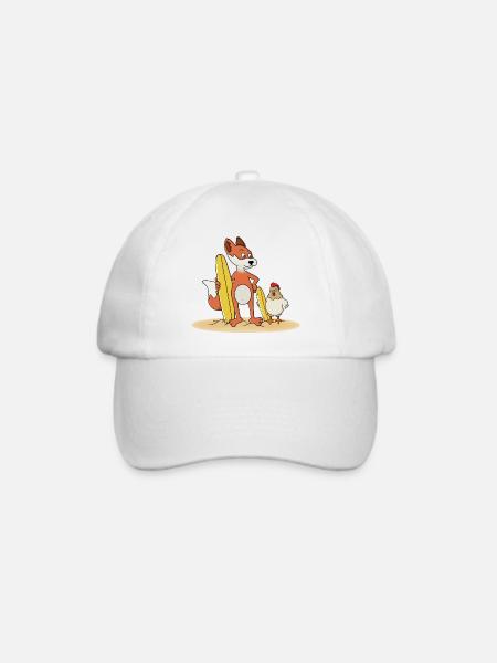 KOT UND GOUPI - Baseballkappe - Weiß/Weiß