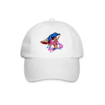 Philippinen Filipina Stolz Flagge Pinay I Geschenk - Baseballkappe - Weiß/Weiß - Vorne