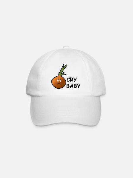 CRYBABY Ziebel - Baseballkappe - Weiß/Weiß