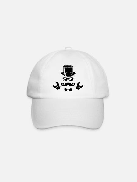 bräutigam - Baseballkappe - Weiß/Weiß