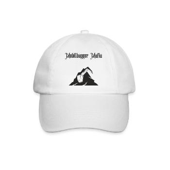mobilbagger Mafia - Baseballkappe - Weiß/Weiß - Vorne