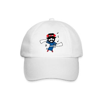 Koreaner tanzen traditionelle Tänze - Baseballkappe - Weiß/Weiß - Vorne