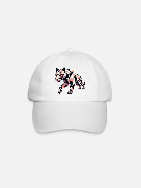Panther // panther - Baseballkappe - Weiß/Weiß