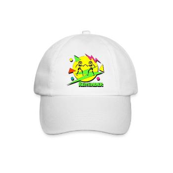 Reminder 80s - Baseballkappe - Weiß/Weiß - Vorne