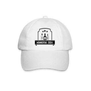 Männertag - Baseballkappe - Weiß/Weiß - Vorne