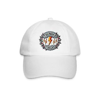 Donner-Oberschenkel - Baseballkappe - Weiß/Weiß - Vorne
