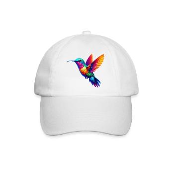 Kolibri - Baseballkappe - Weiß/Weiß - Vorne
