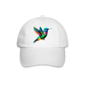 Kolibri - Baseballkappe - Weiß/Weiß - Vorne