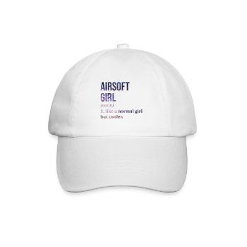 Airsoft Airsoft Airsoft - Baseballkappe - Weiß/Weiß - Vorne