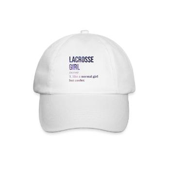 Lacrosse Lacrosse Lacrosse - Baseballkappe - Weiß/Weiß - Vorne