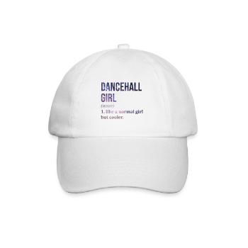 Dancehall Dancehall Dancehall - Baseballkappe - Weiß/Weiß - Vorne