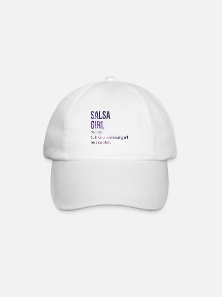 Salsa Salsa Salsa - Baseballkappe - Weiß/Weiß